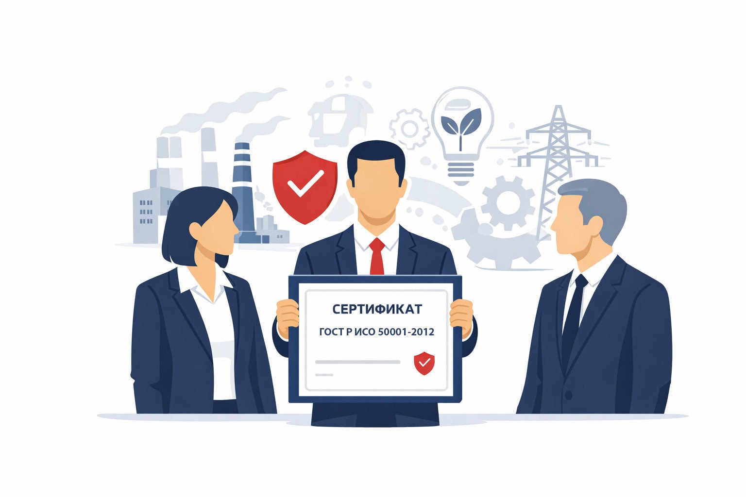Оформление сертификата ГОСТ Р ИСО 50001-2012 в Абакане и по всей республике Хакасия