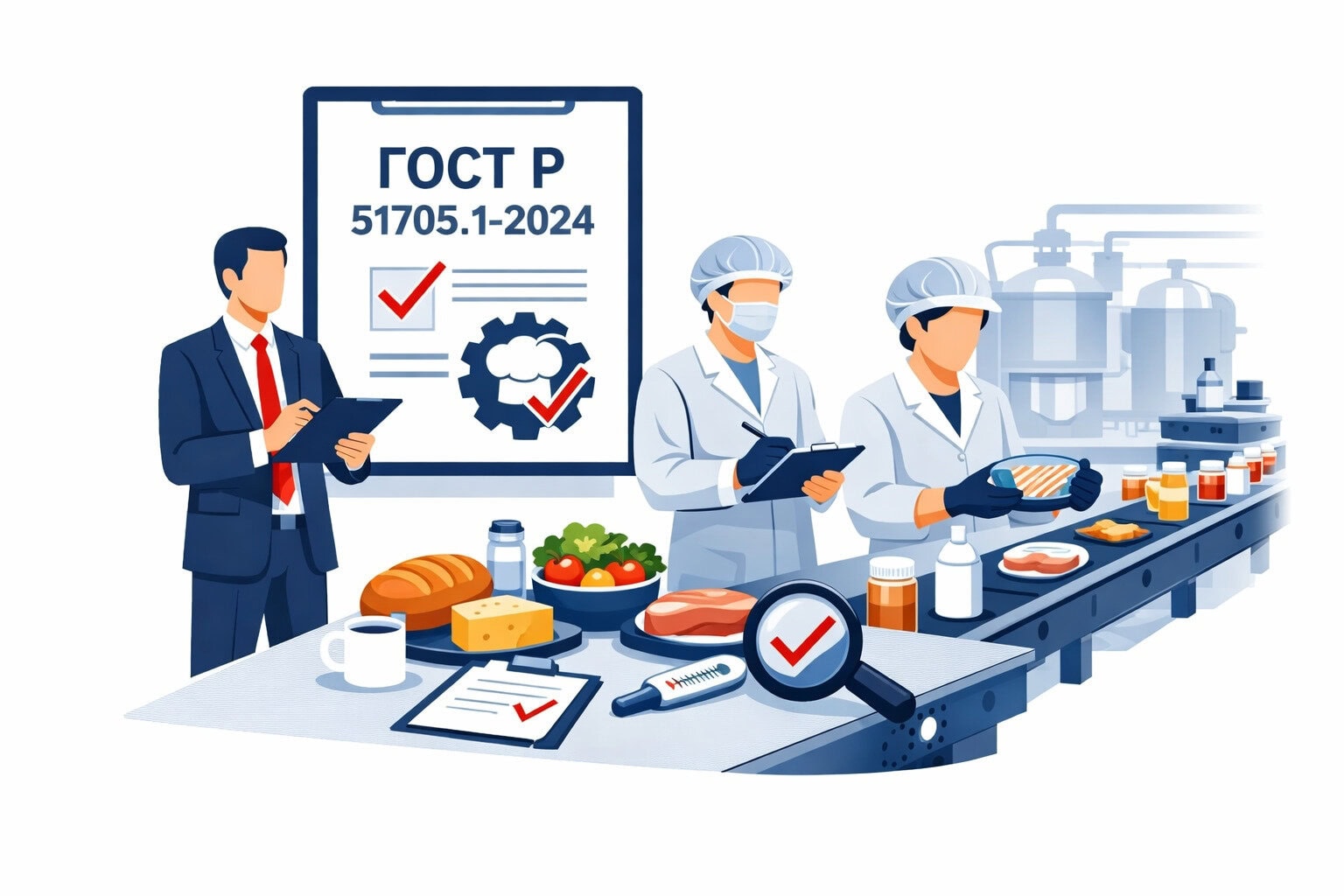 Оформление ГОСТ Р 51705.1 2024 ХАССП в Абакане